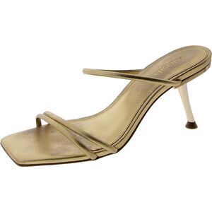 Cult Gaia Gold Strappy Heels